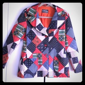 Vintage 1960’s Edith Flagg retro blazer